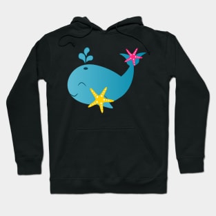 Happy baby whale Hoodie